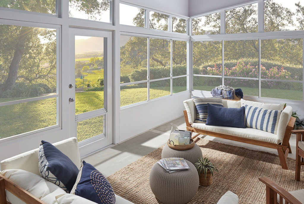 Eze-Breeze Screen Porch, Outdoor Living Space, Sunroom, Sunporch, EZE Breeze DIY Porch Systems