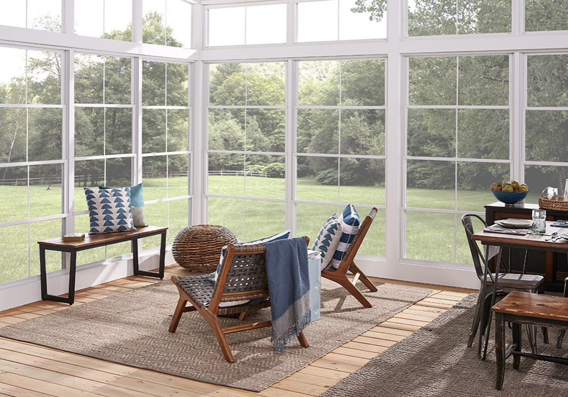 Eze-Breeze Screen Porch, Outdoor Living Space, Sunporch, EZE Breeze DIY Porch Systems
